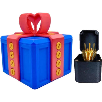 Funny Gag Gift Box Prank Toy Middle Finger Joke