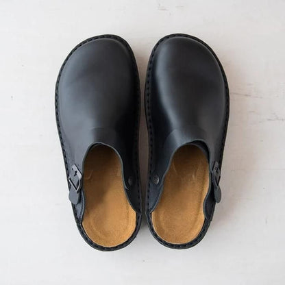 Men's Genuine Leather House Slippers