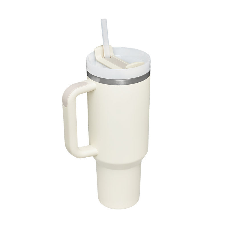 Insulated Travel Mug with Handle