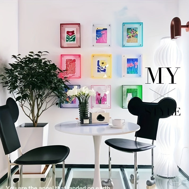 Stylish Clear Picture Frame for Home Decor