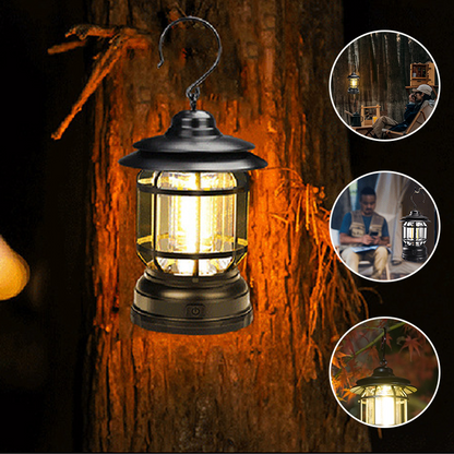 Vintage LED Night Lamp