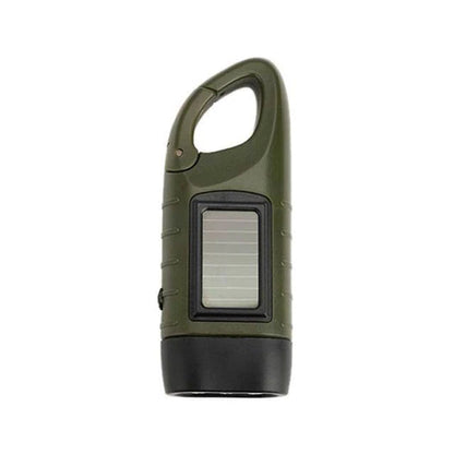 Waterproof Emergency LED Hand Crank Flashlight