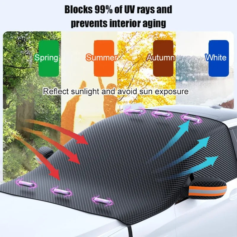 Fesara Winter Car Snow Shield Cover