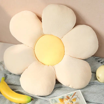 Soft Floral Pattern Chair Cushion