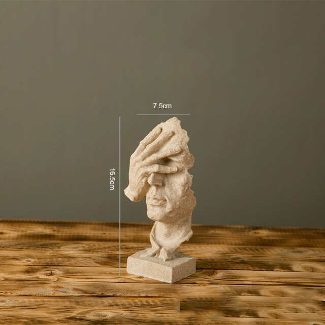 Inspirational Monkey Figurine Sculpture