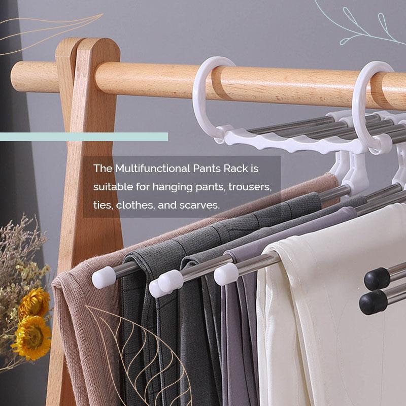 Organized Closet Storage Pants Hangers