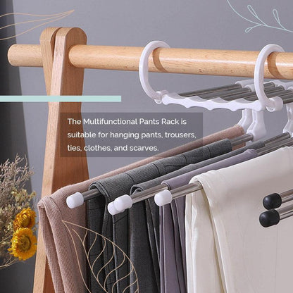 Organized Closet Storage Pants Hangers
