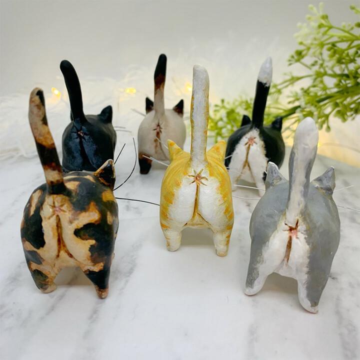 Personalized Handmade Kitty Xmas Tree Decoration
