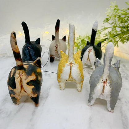 Personalized Handmade Kitty Xmas Tree Decoration