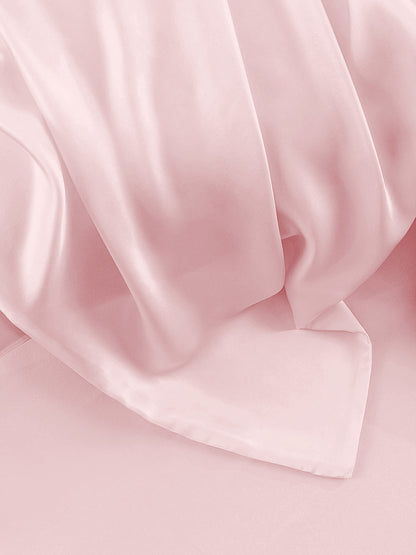 Soft 100% Silk Pillowcase with Hidden Zipper Closure