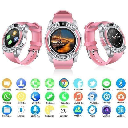 V8 Smart Bluetooth Wrist Watch