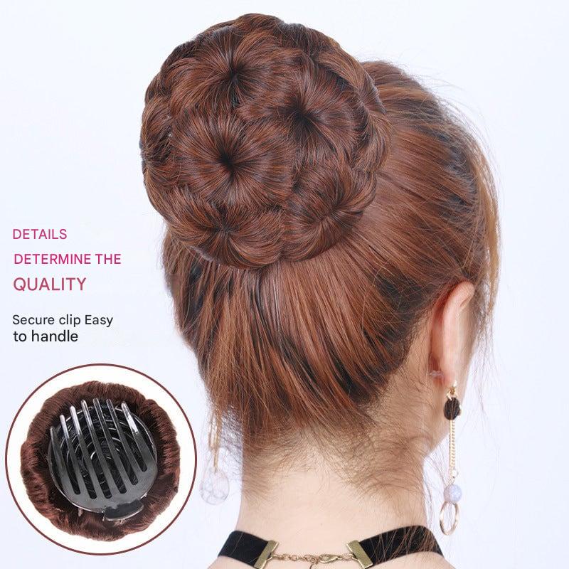 Simple Floral Hair Clip for Easy Styling