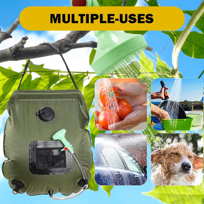 Portable Solar Heated Shower Bag
