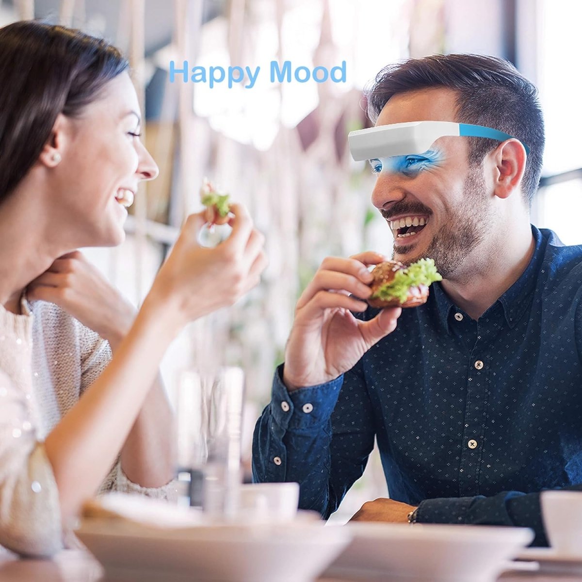 Mood Boosting LED Light Therapy Glasses
