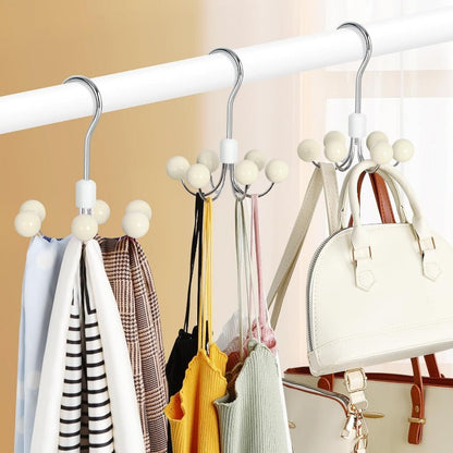 Rotating Closet Organizer for Handbags & Hoodies