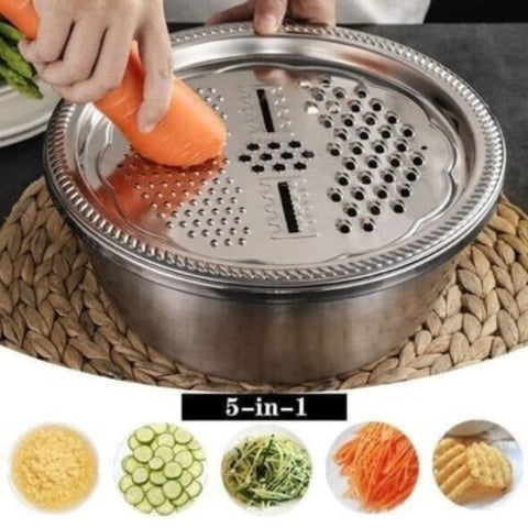 Premium Metal Fine Mesh Colander Set