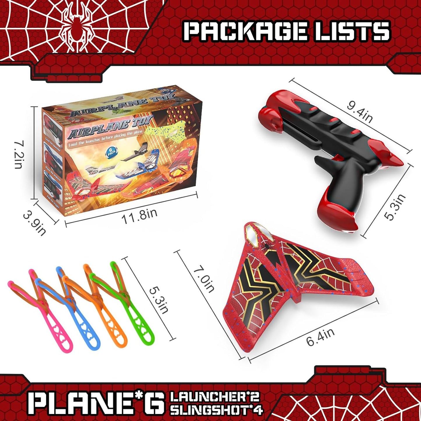 Fun Flying Foam Plane Launch Kit