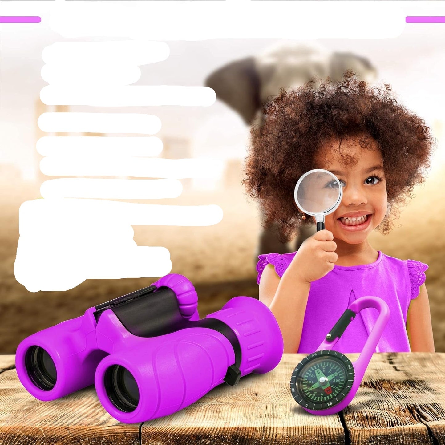 Kid's Compact Binoculars for Outdoor Fun