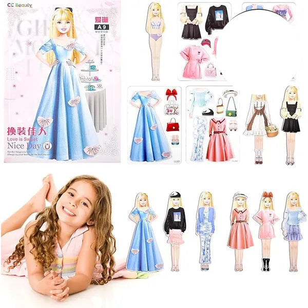 Magnetic Princess Dress Up Kit - Fesara
