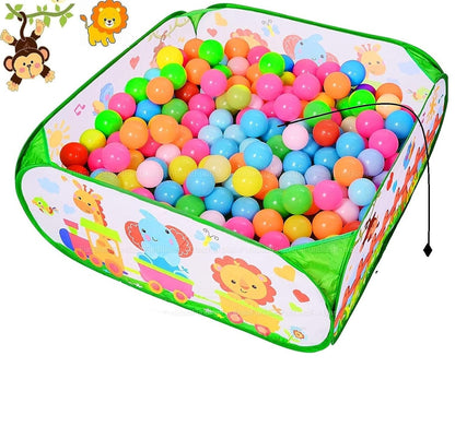 Portable Kids Play Tent with Folding Ball Pit