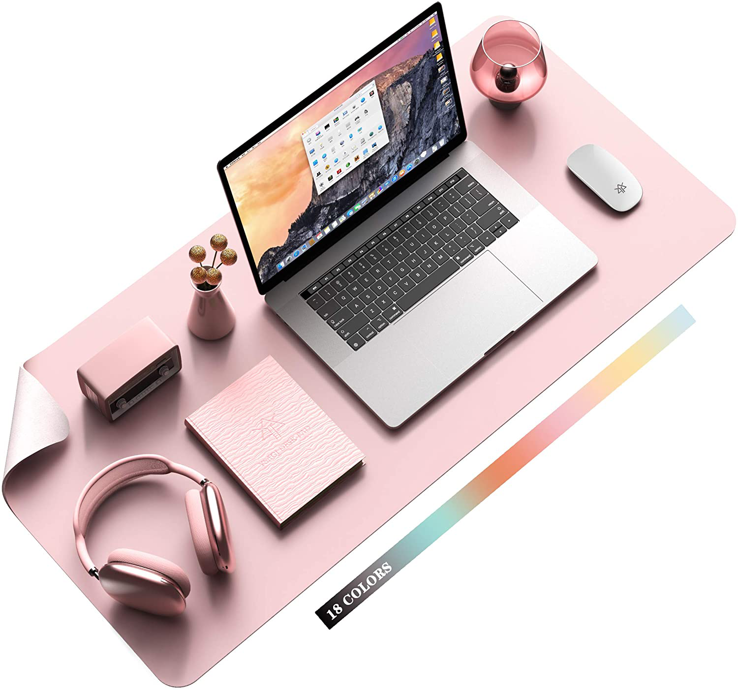 Durable Office Desk Mat Waterproof Leather Pad Protector - Fesara