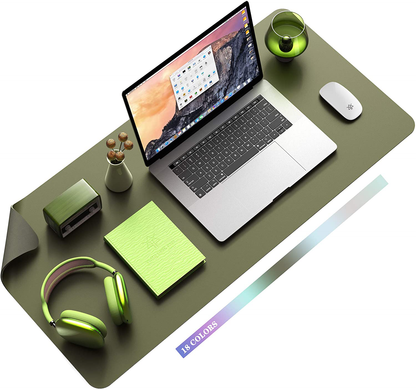 Durable Office Desk Mat Waterproof Leather Pad Protector