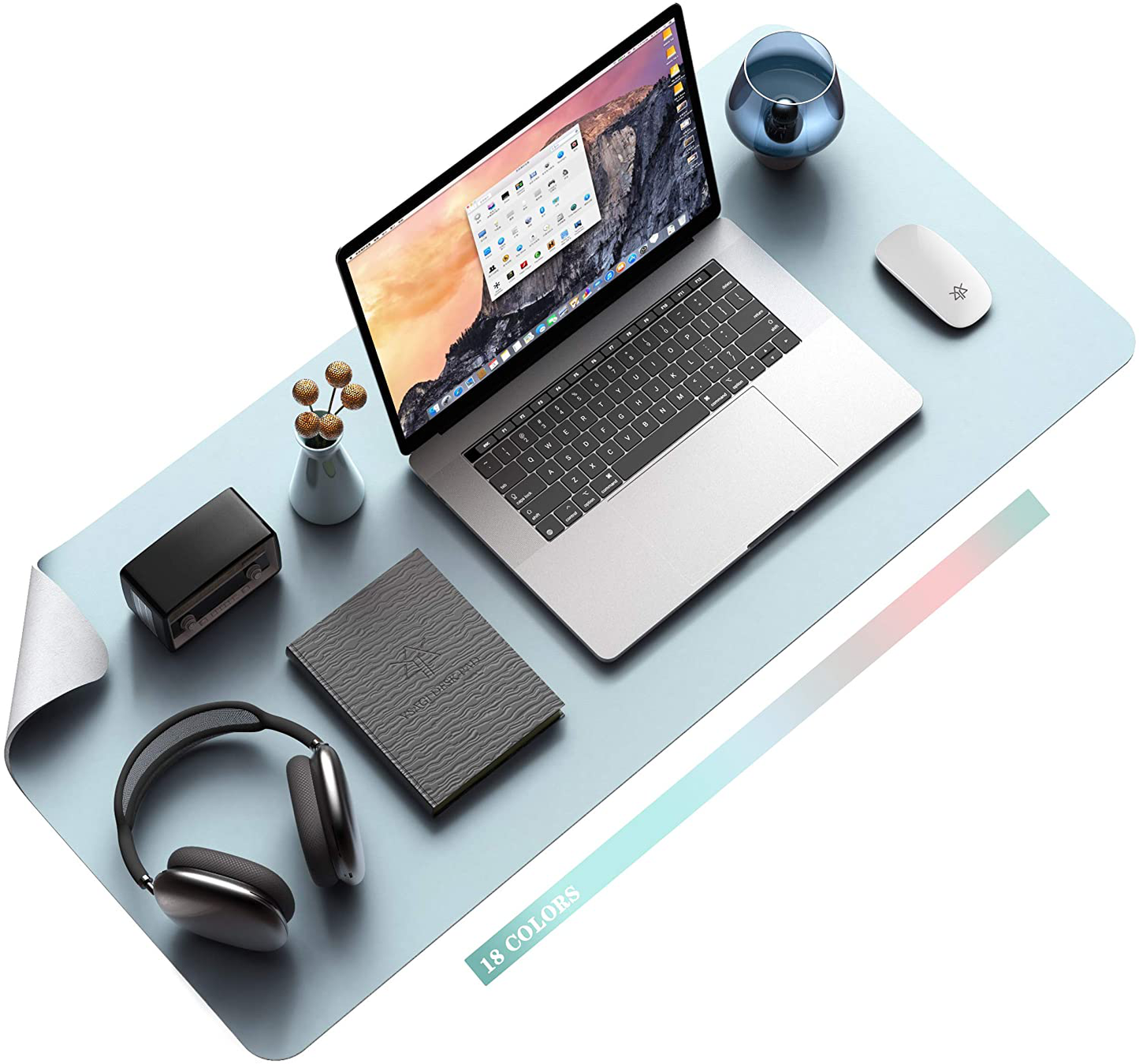 Durable Office Desk Mat Waterproof Leather Pad Protector