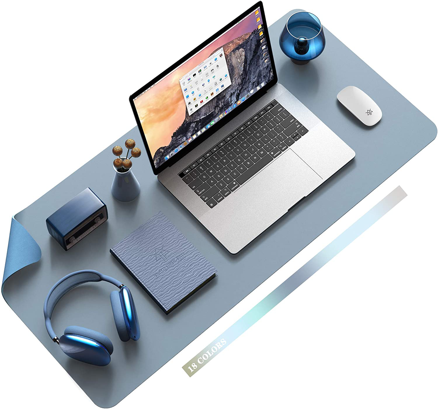 Durable Office Desk Mat Waterproof Leather Pad Protector