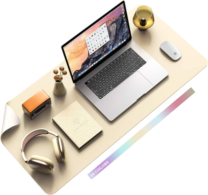 Durable Office Desk Mat Waterproof Leather Pad Protector