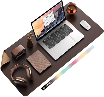 Durable Office Desk Mat Waterproof Leather Pad Protector