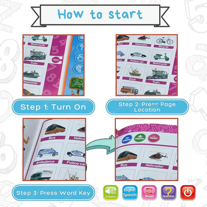 Fun Learning Audio Book with Talking Pen
