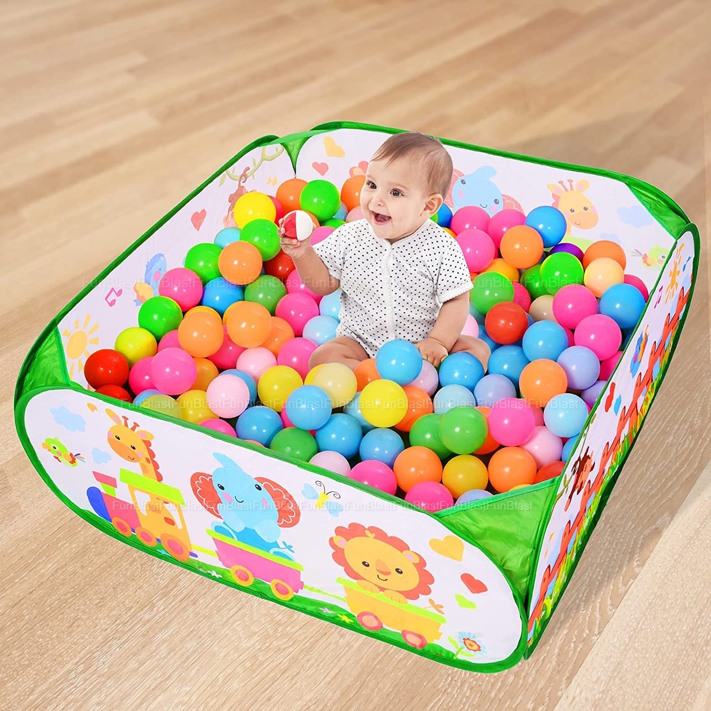 Portable Kids Play Tent with Folding Ball Pit