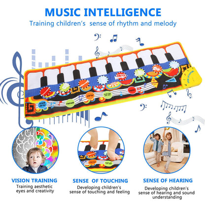 Fun Musical Play Mat for Baby and Toddler