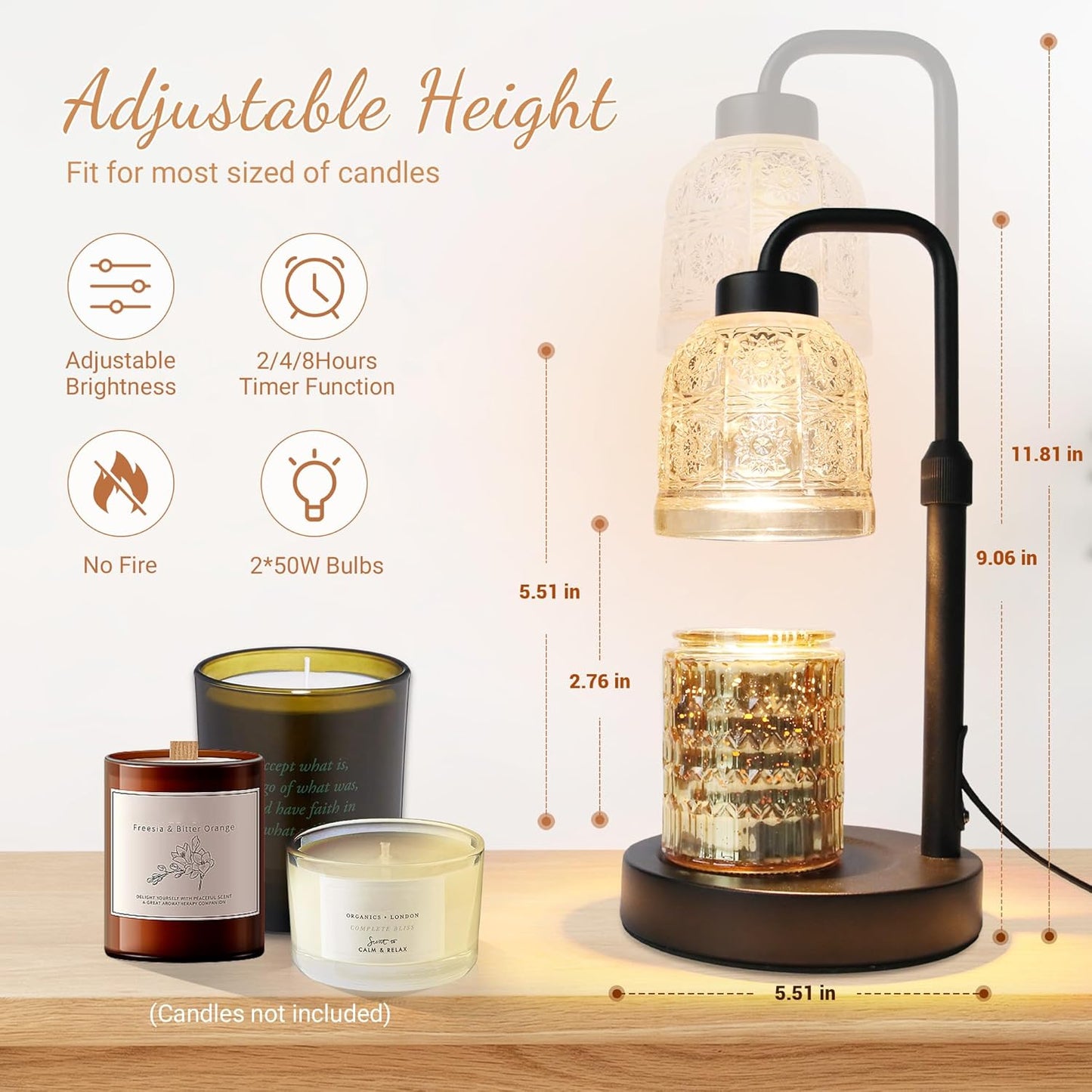 Automatic Candle Lighter with Timer Lamp