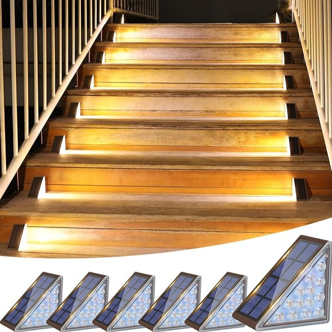 Bright Garden Solar Path Lights Waterproof & Long Lasting