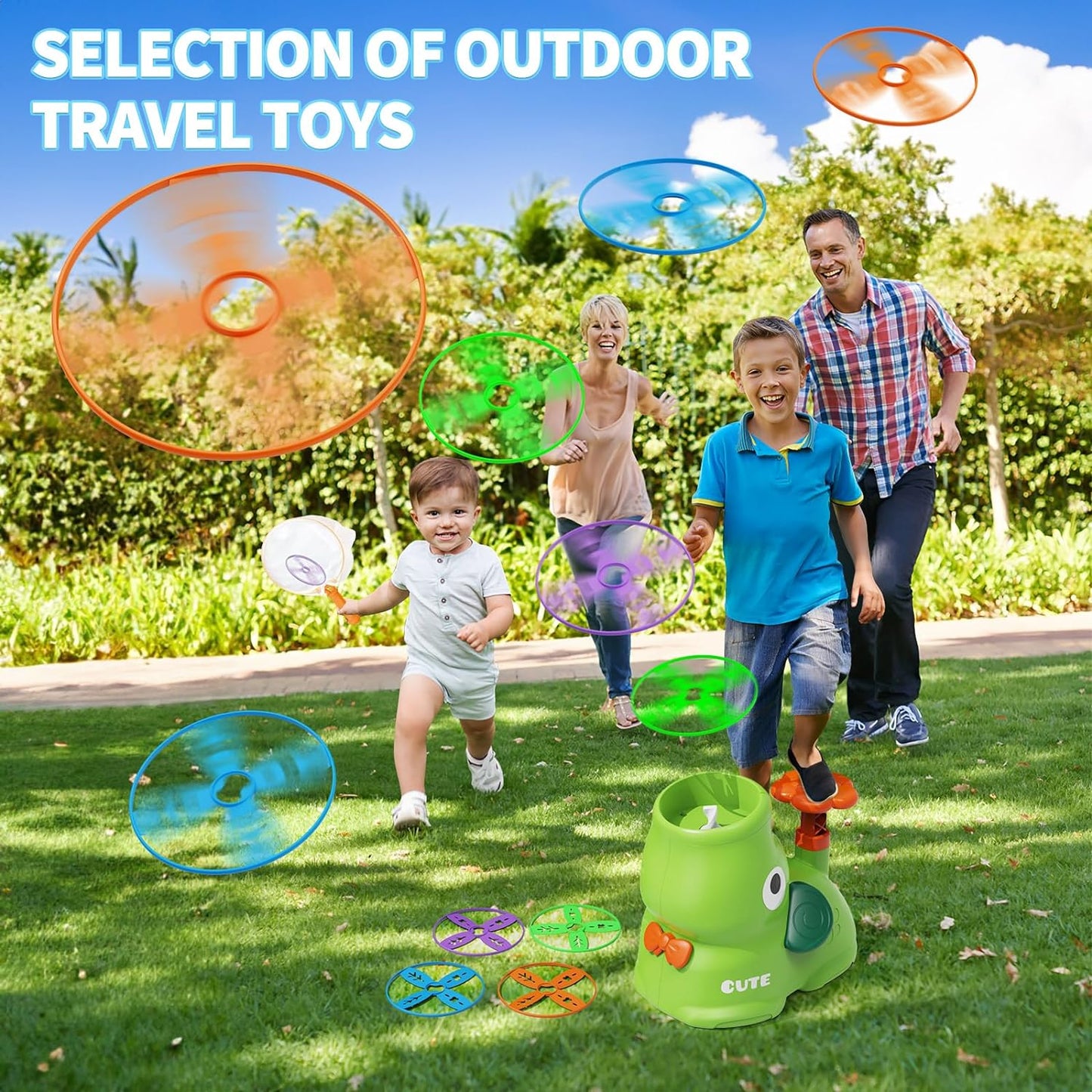 Fun Flying Disc Play Set