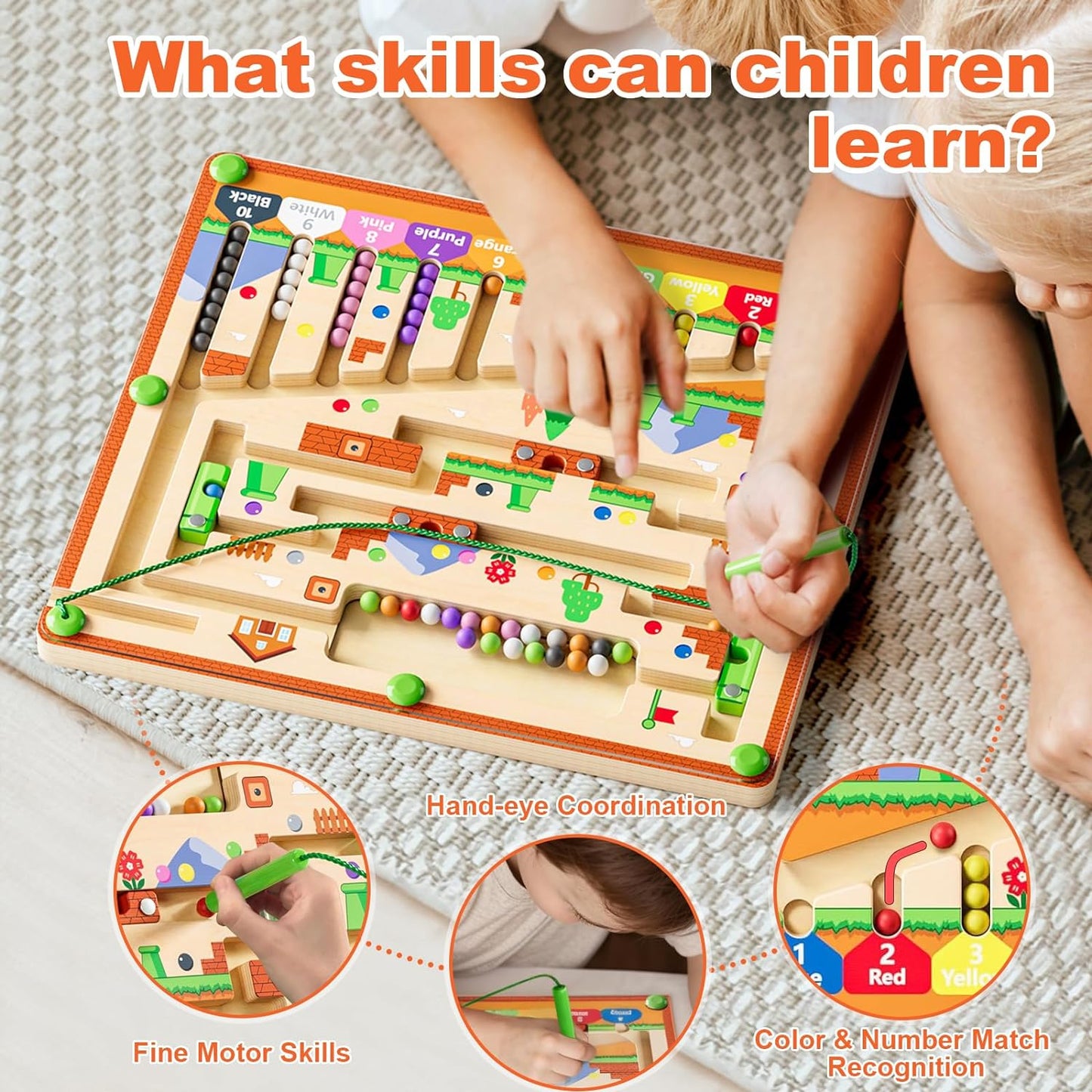 Fun Interactive Puzzle Maze Toy