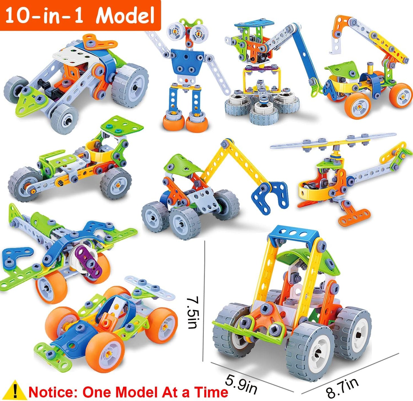 Fun Kids Building Blocks Set for Creative Play