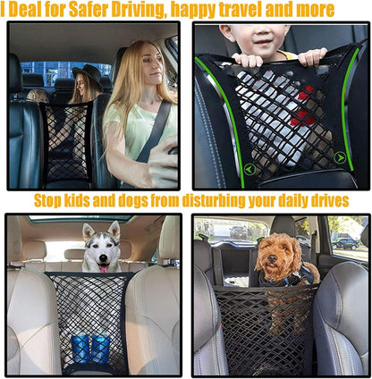 Flexible Car Organizer & Pet Net Barrier