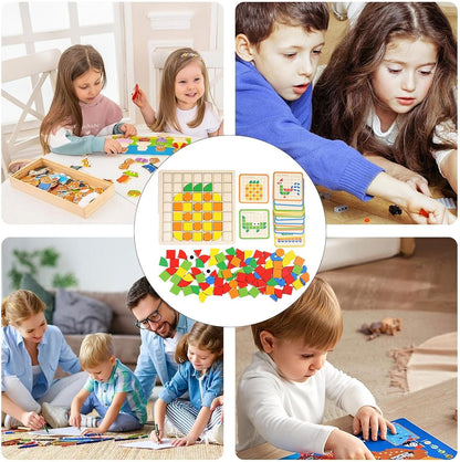 Kid's Wooden Learning Puzzle Toy