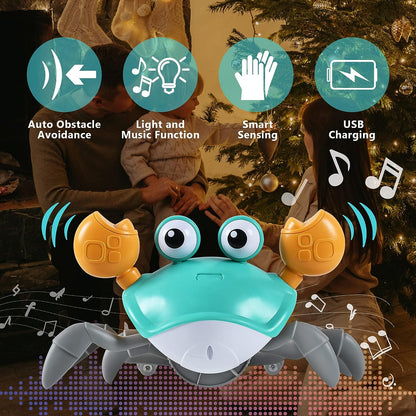 Fun Interactive Crawling Crab Toy
