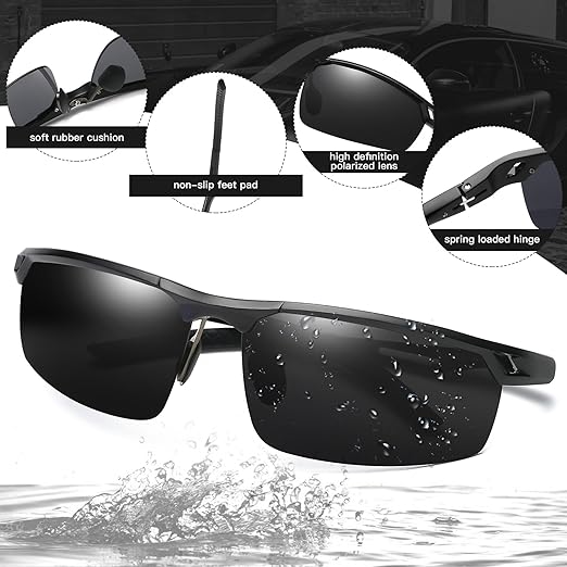 Stylish Auto Tint Smart Glasses Blue Light Blocking