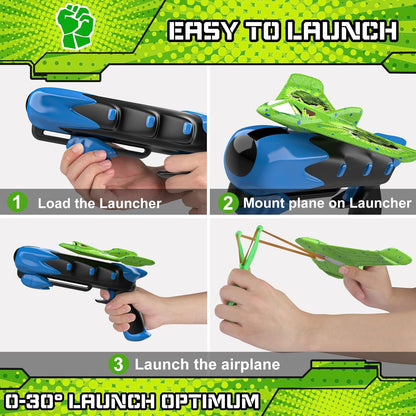 Fun Flying Foam Plane Launch Kit