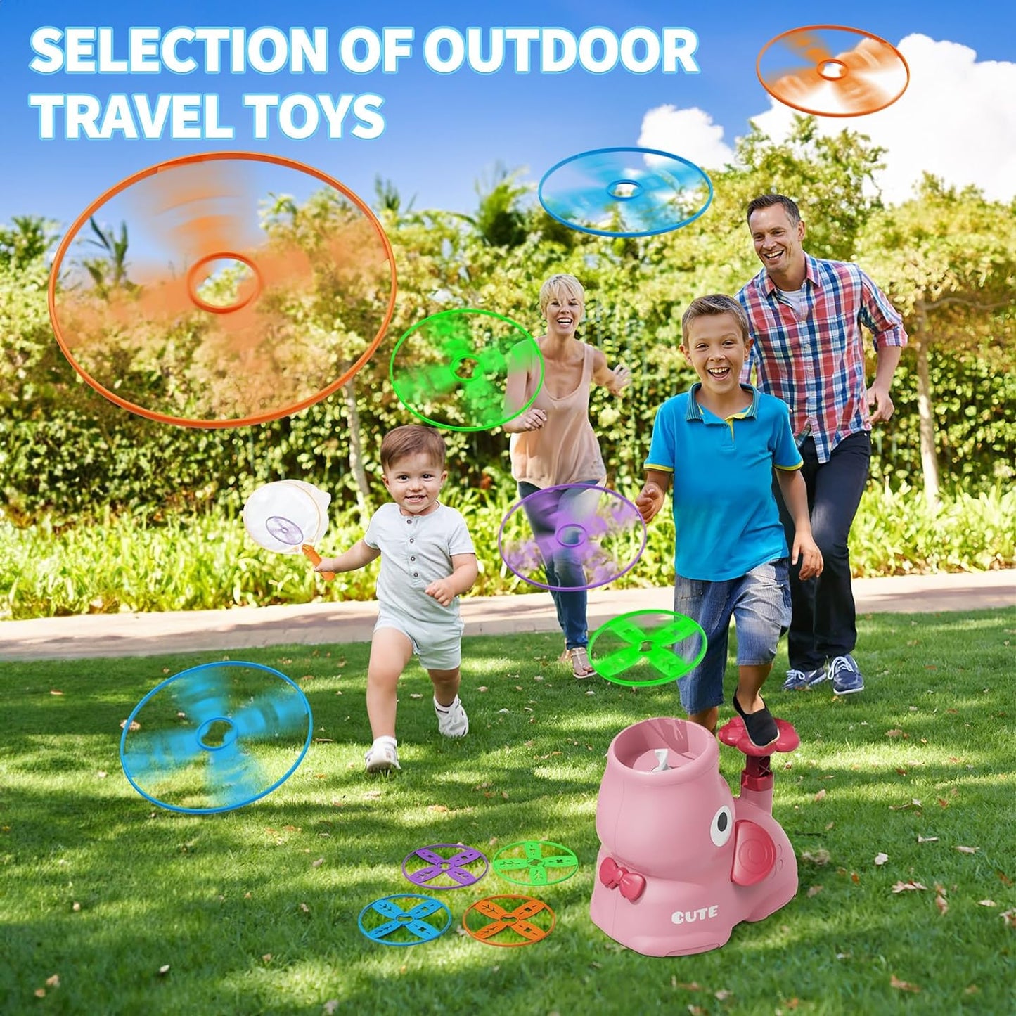 Fun Flying Disc Play Set