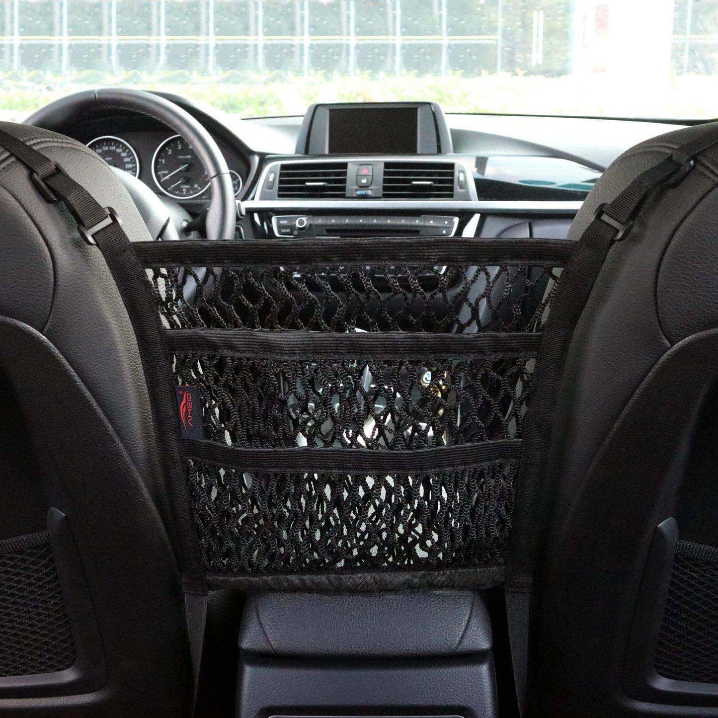 Premium Car Storage Net Organizer - Fesara