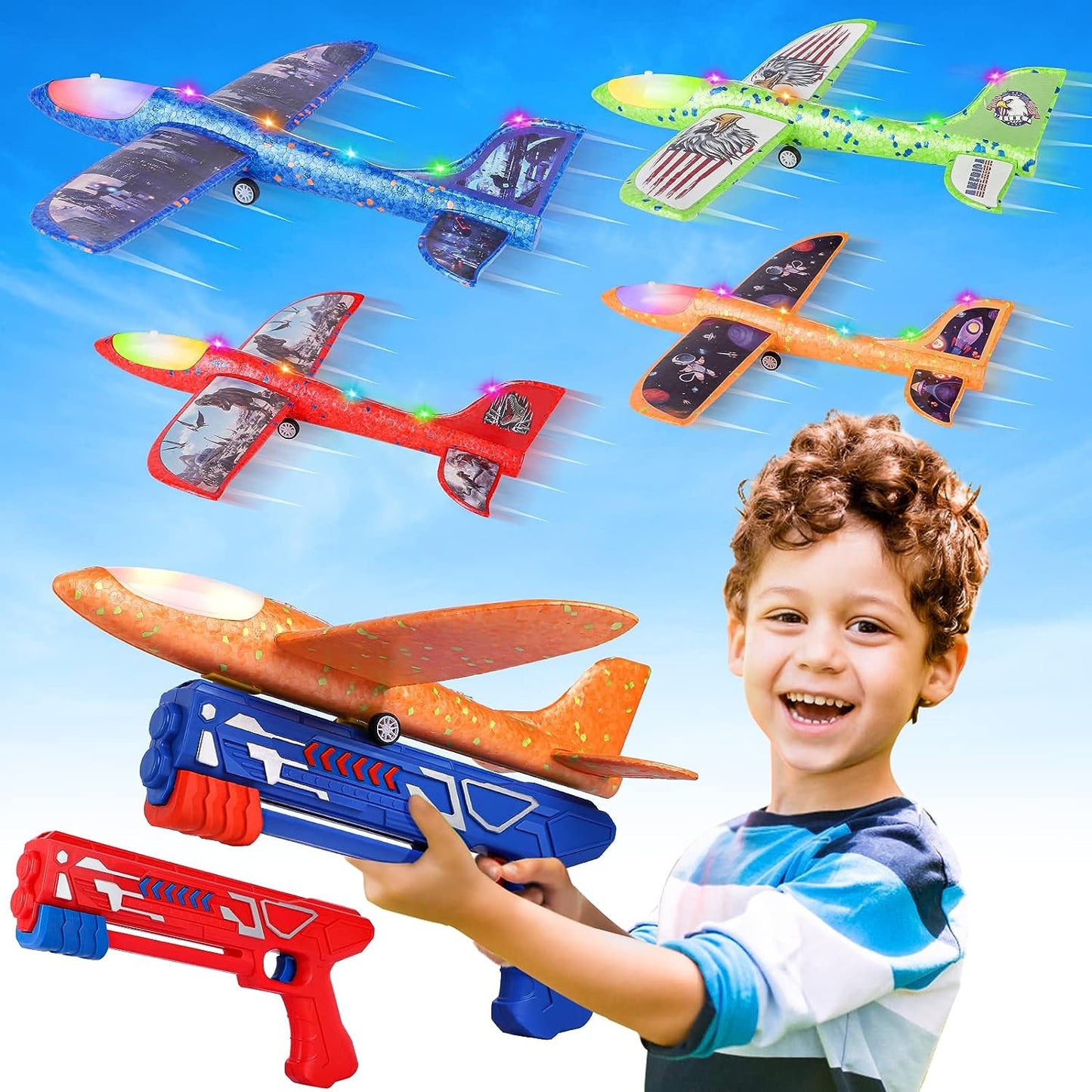 Fun Flying Foam Plane Launch Kit