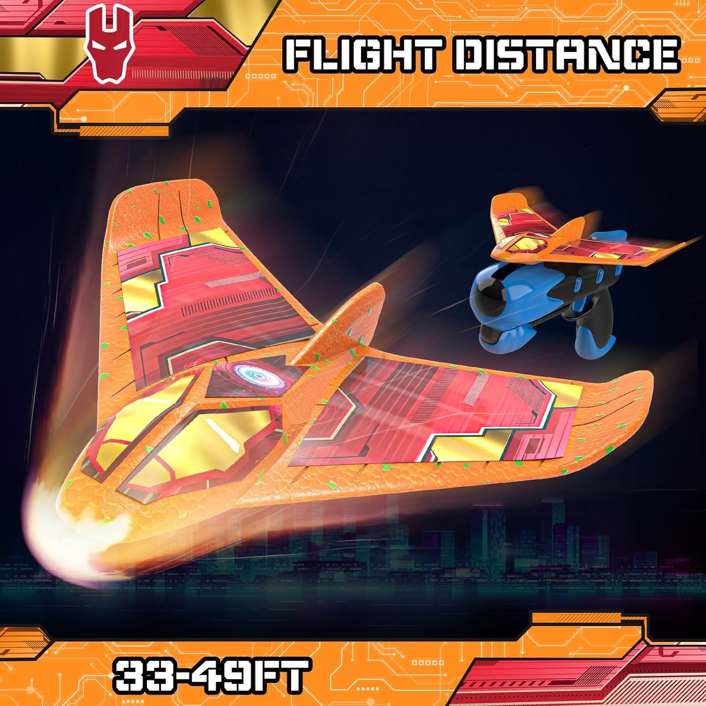 Fun Flying Foam Plane Launch Kit