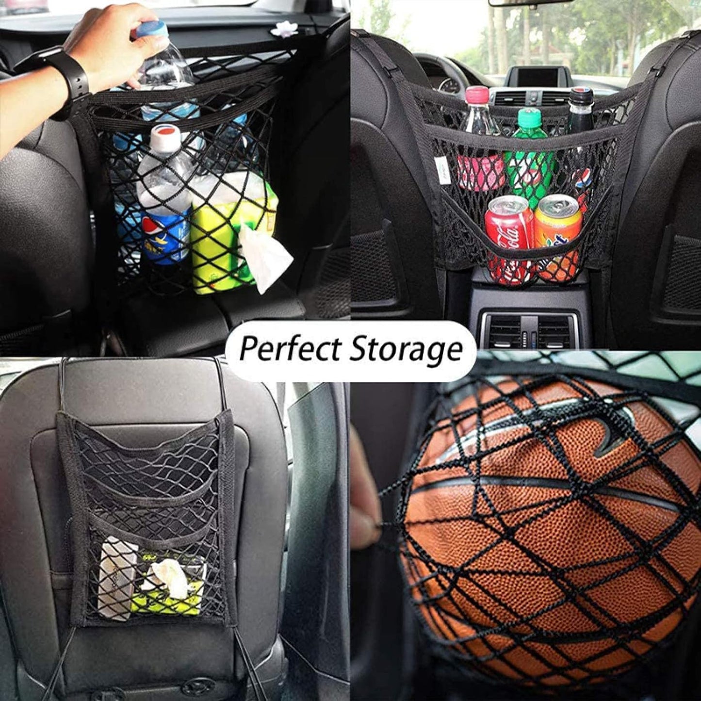 Flexible Car Organizer & Pet Net Barrier