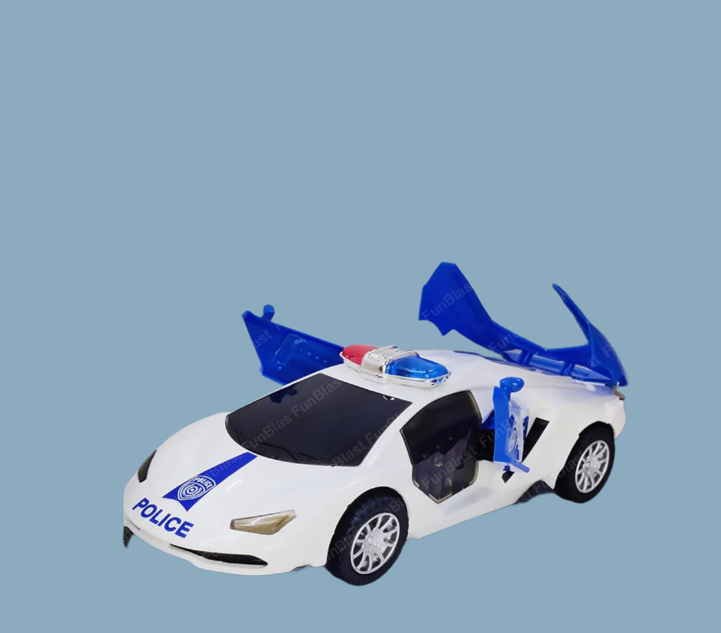 Fun Kids Police Car Toy with Lights and Sounds