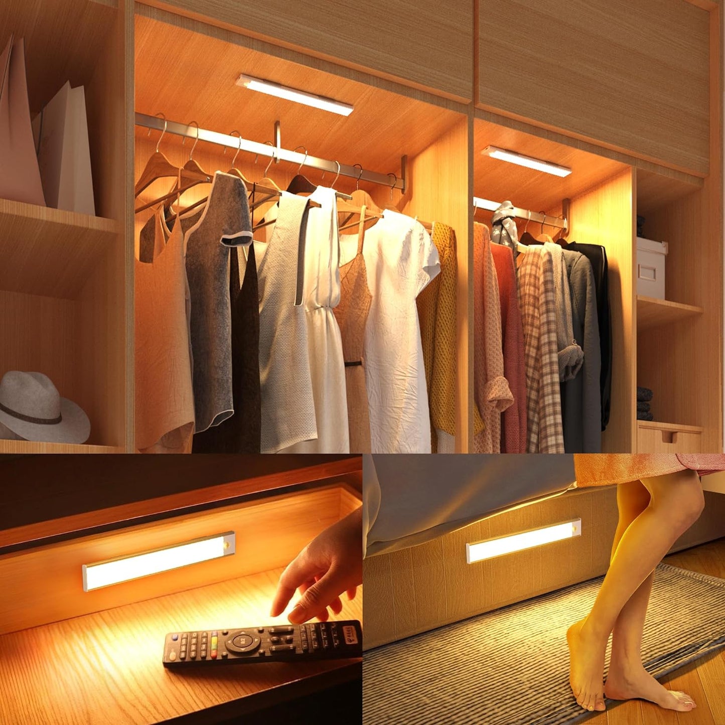 Bright Wireless LED Lamp with Motion Sensor